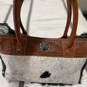 Myra Bag (western cowhide bag)